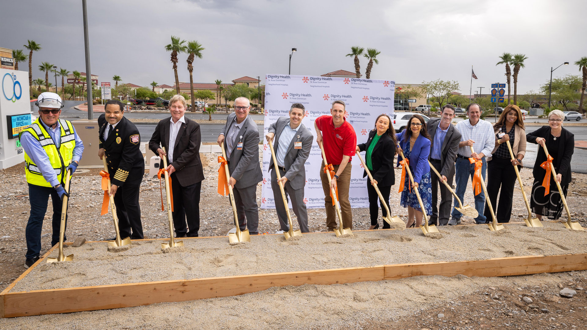 Groundbreaking for new hospital on Centennial Parkway