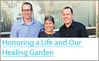 Donor Story - Healing Garden