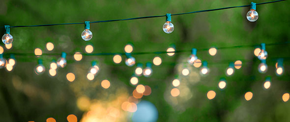 Outdoor event lighting